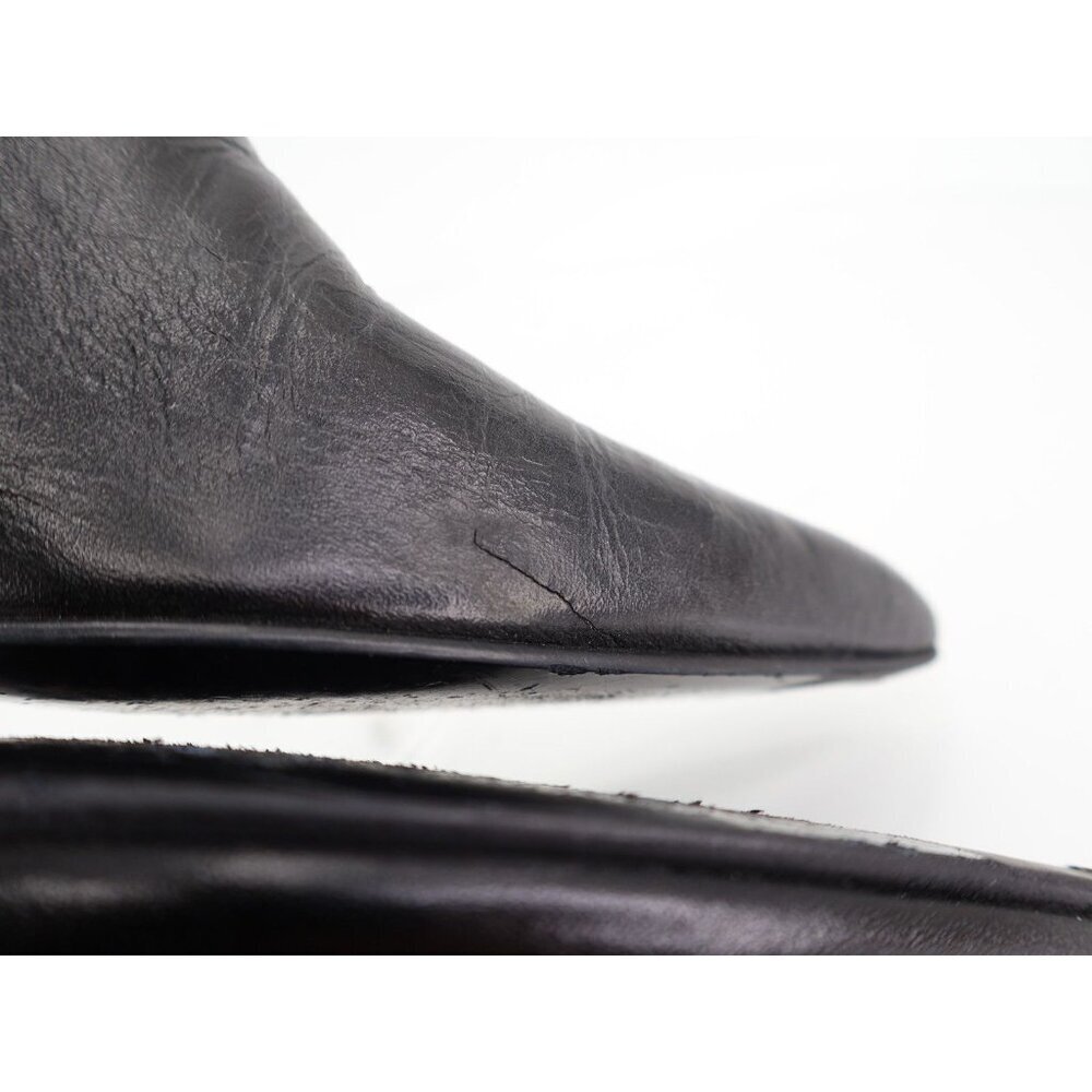 Rag & Bone Beha Chelsea Ankle Bootie Women 41 / 11 Black Leather Suede Stiletto - Picture 10 of 16